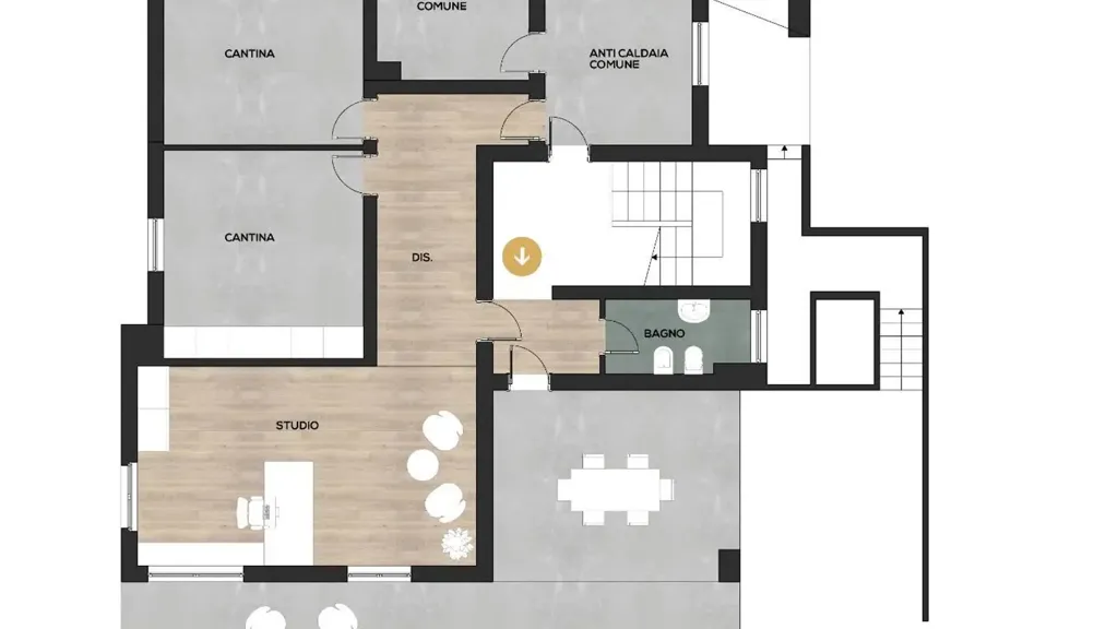 Planimetria - Luxury Villa with Lake View in Comerio