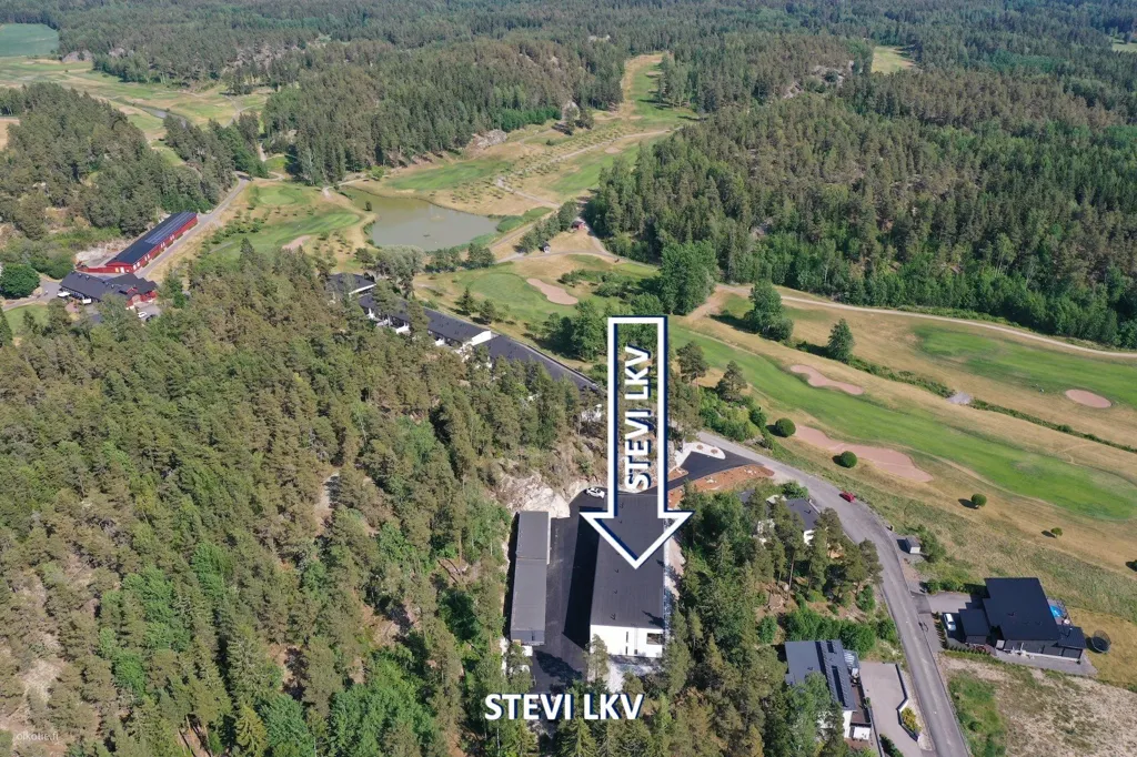 Vista aerea - Modern Apartment with Garden in Naantali
