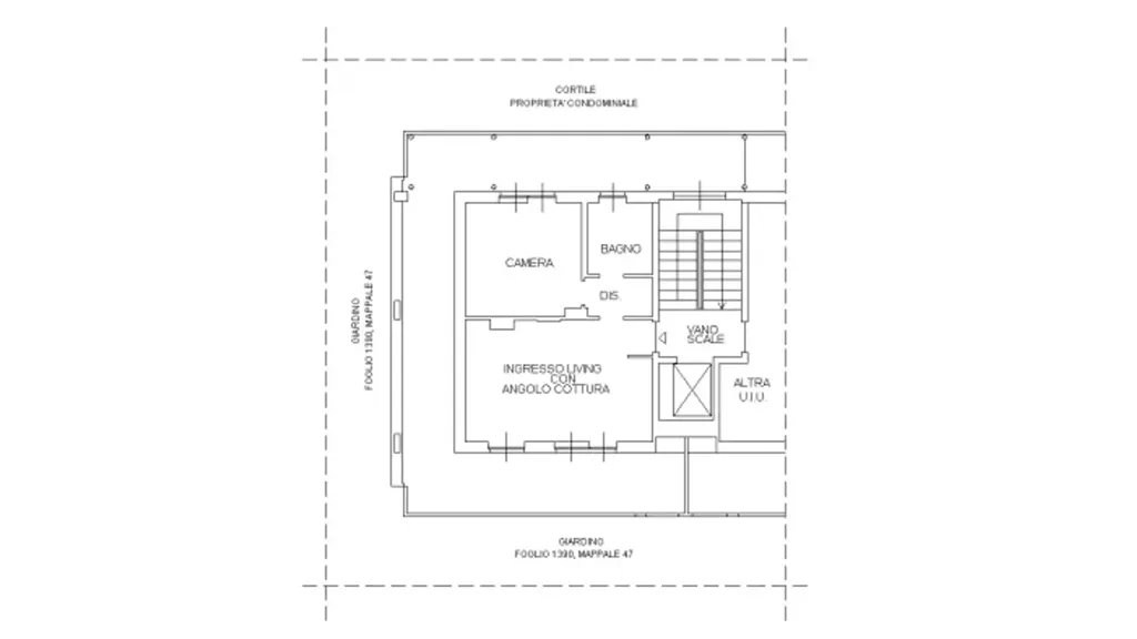Plan - Panoramic Apartment with Terrace in Torino