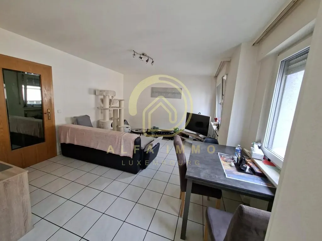 Soggiorno - Unfurnished 2-Bedroom Apartment in Differdange
