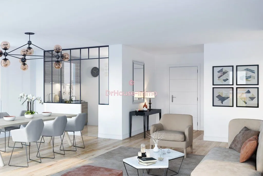 Salle à manger - Appartement Neuf 3 Pièces avec Balcon au Centre-Ville