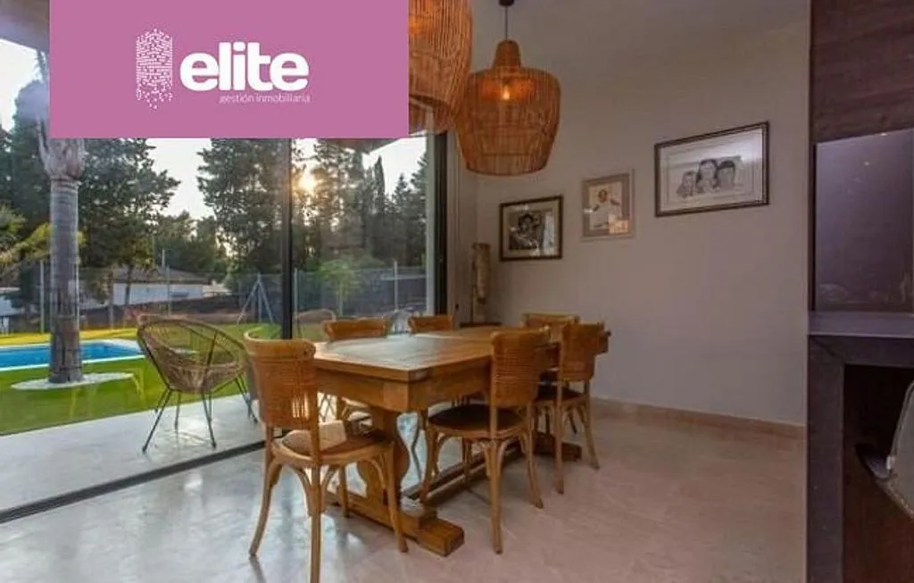 Salle à manger - Single-Storey Chalet with Pool in El Juncal