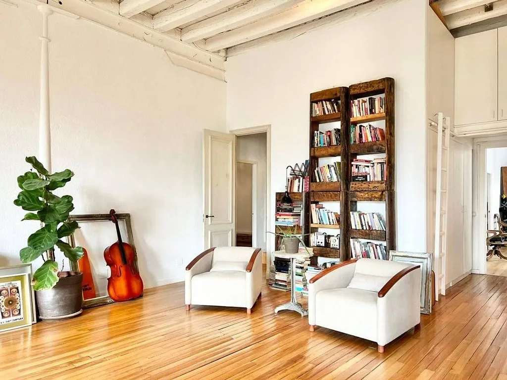 Séjour - Penthouse with Terrace in La Dreta de L'Eixample