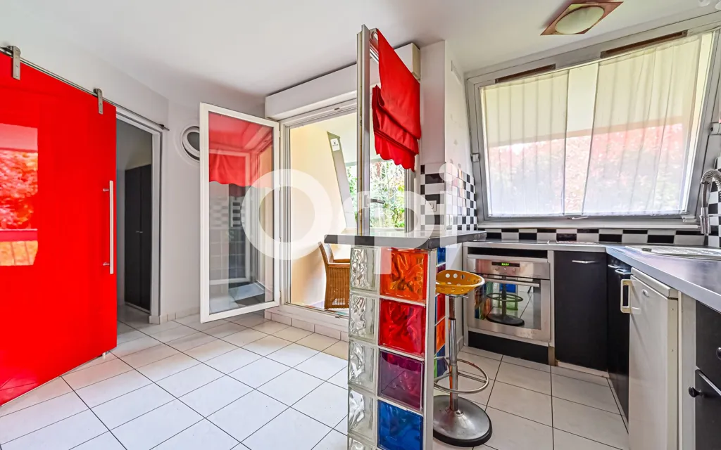 Köök - Duplex Apartment with Balcony in Bagnolet