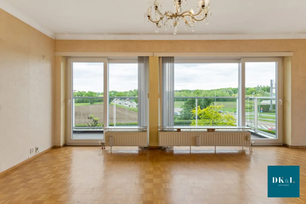 Living Room - Apartment with Terraces in Antwerp's Van Liere
