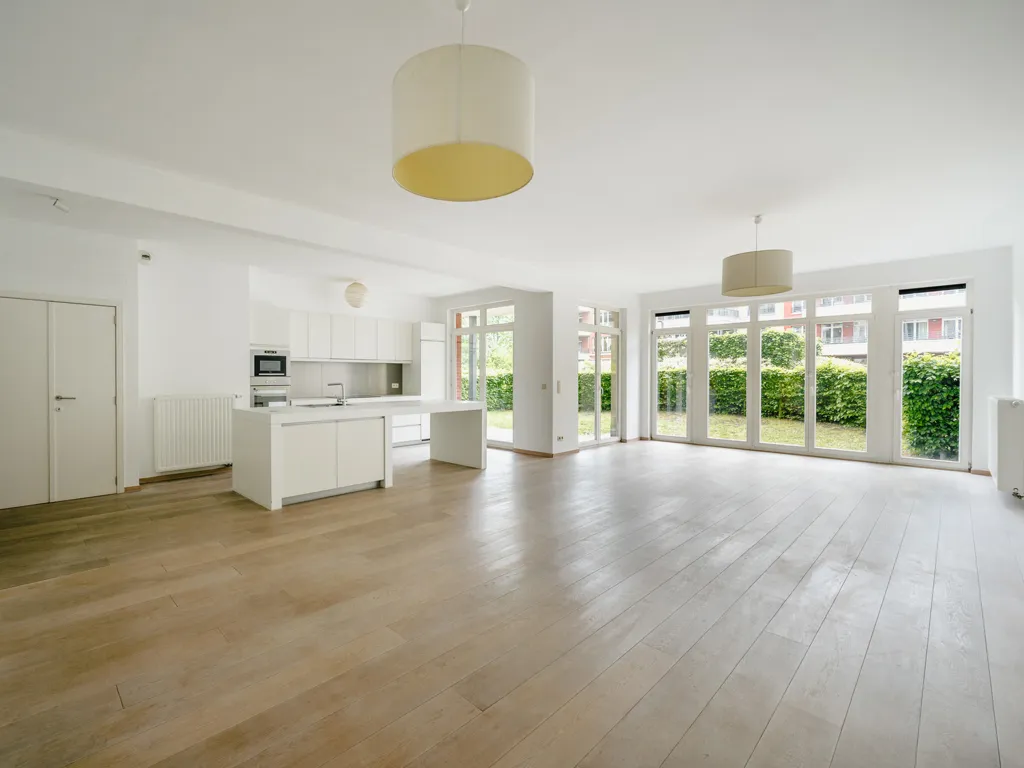 Séjour - Appartement avec Jardin au Sud-Ouest à Ixelles