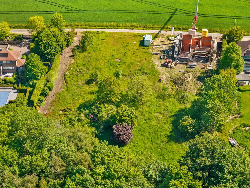 Vista aerea - Villa Plot with West Garden in Ronse