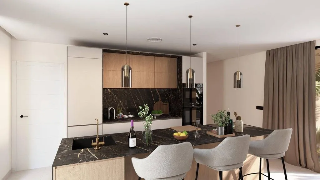 Köök - New 5-Bedroom Villa with Pool in Murcia