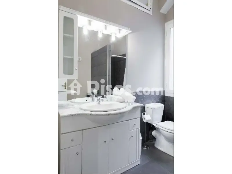 Salles de bain - Furnished Flat with Terrace in Chamberí