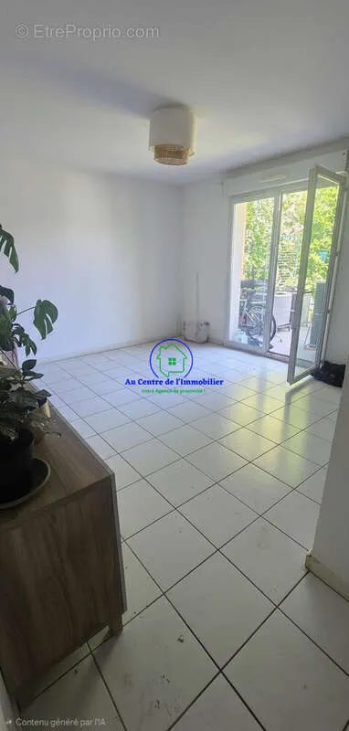 Living Room - Apartment with Terrace in Layrac