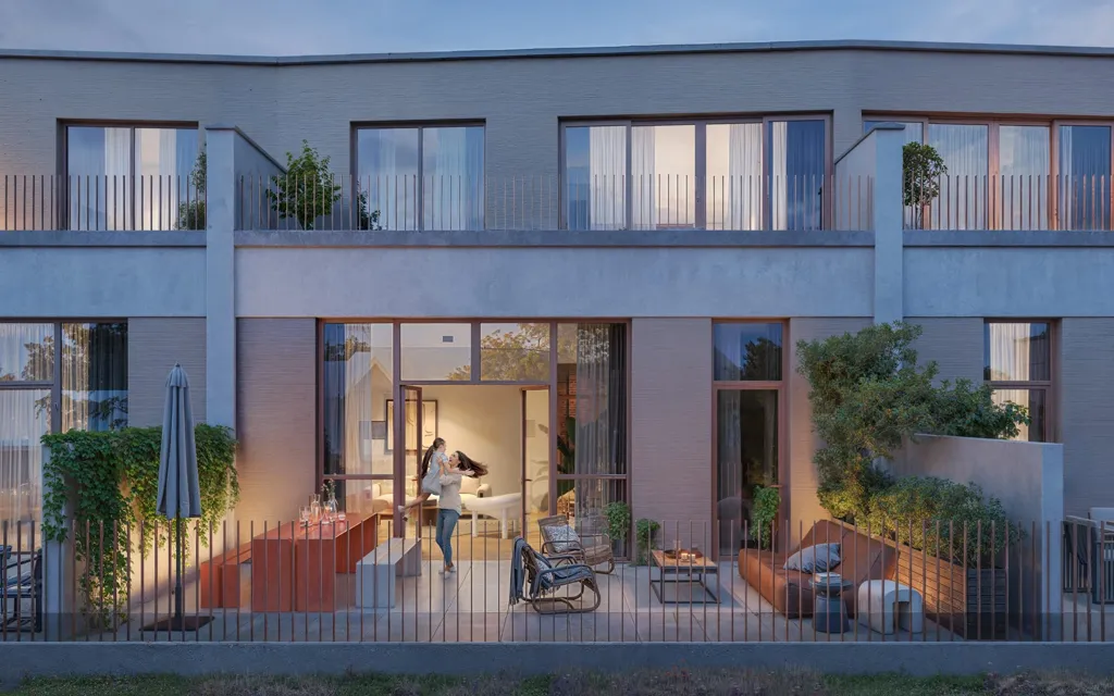 Extérieur - Projets de Logements Contemporains à Melle