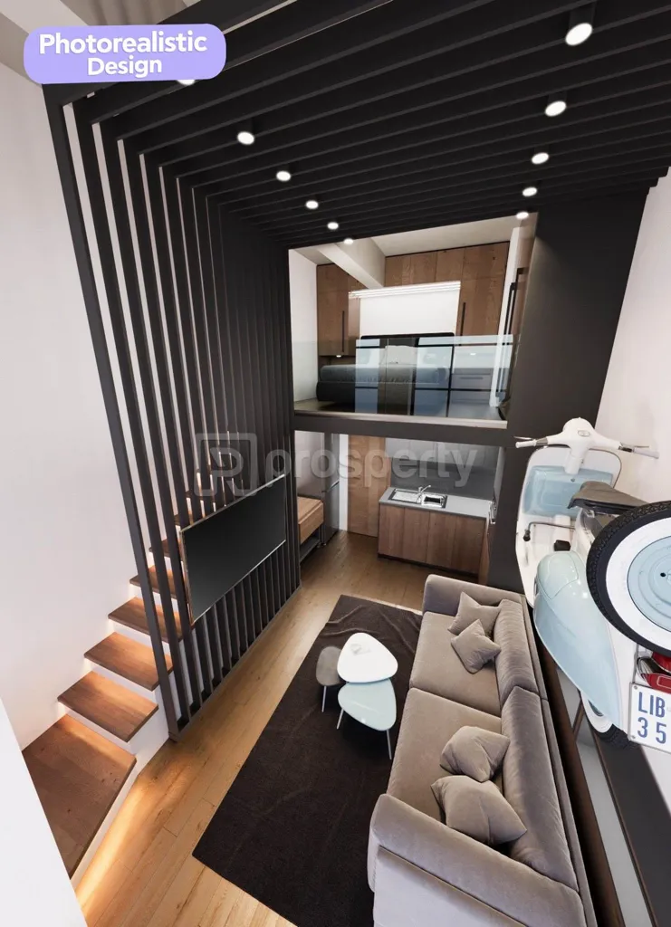 Elutuba - Ground-floor Loft with City View in Kipseli