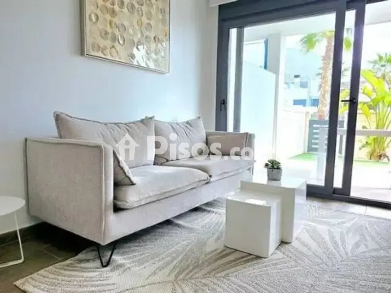 Soggiorno - Apartment with Private Garden in Finestrat
