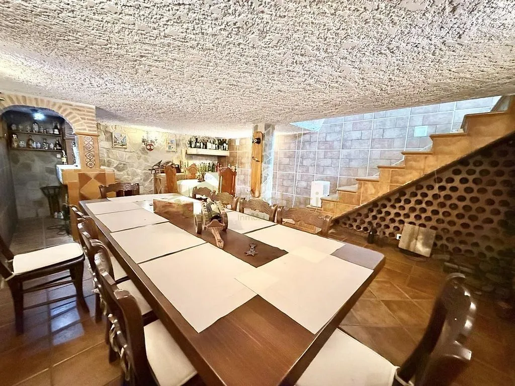Salle à manger - Chalet with Pool and Terrace in Lugar Granda