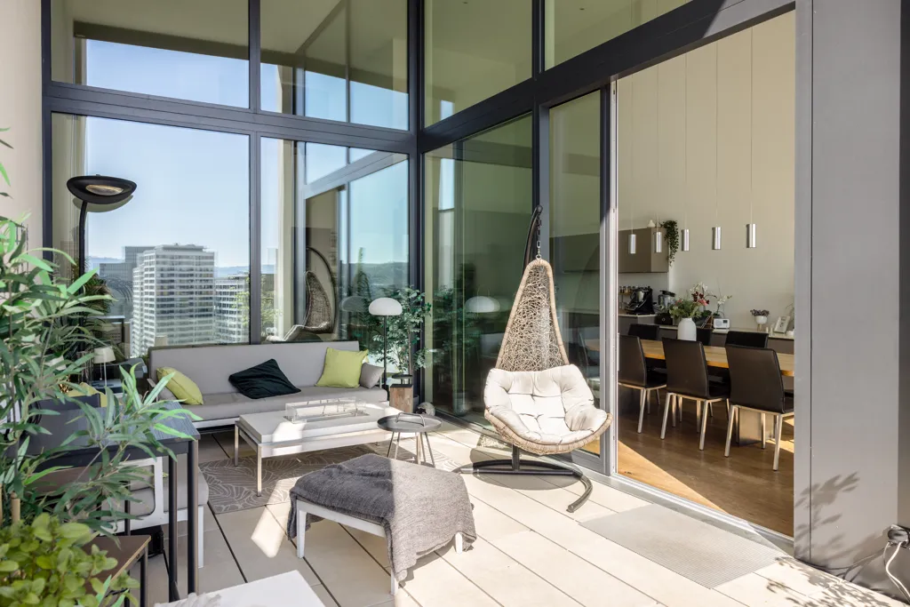 Terrasse - Penthouse Duplex with Sky Lounge in Zurich