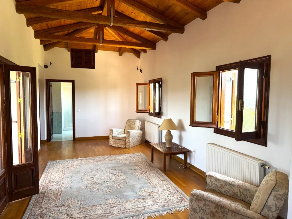 Soggiorno - 3-Storey Villa with Panoramic Views in Vasilika, Corfu
