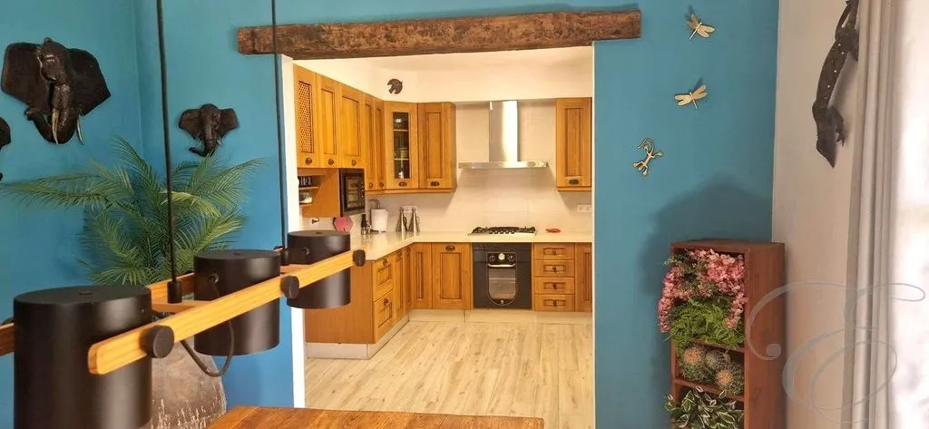 Dining Room - Detached Country House with Pool in Alcaucín