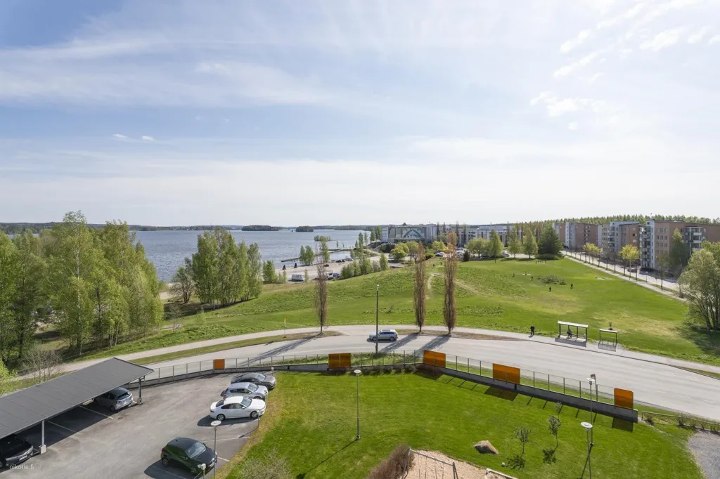 Vue aérienne - Apartment with Balcony in Vihola, Pyhäjärvi