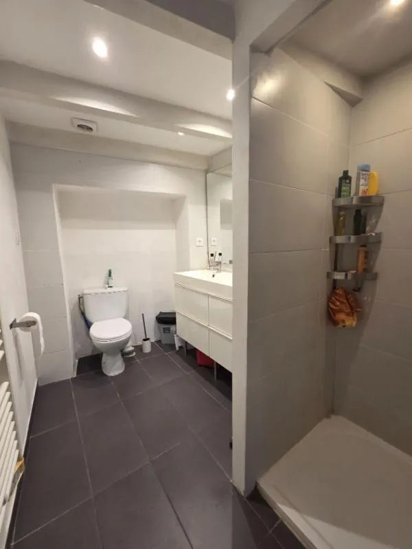 Bathrooms - Village House with Garage in Rougières