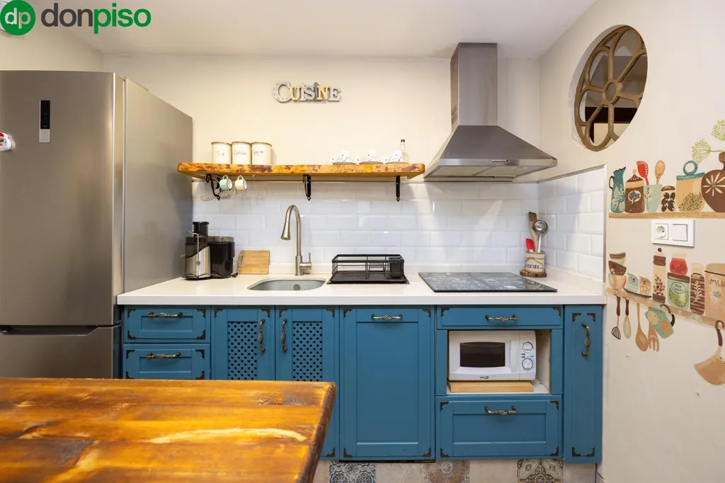 Köök - Apartment with Terrace in Albaicín, Granada
