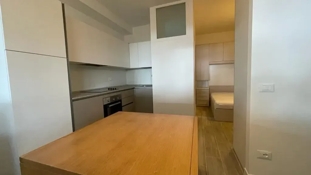 Köök - Studio Apartment with Sea View in Ancona