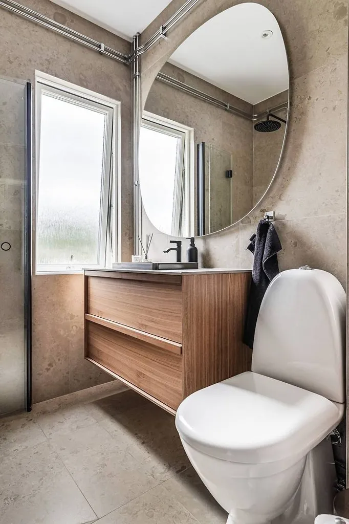 Salles de bain - Renovated Apartment with Balcony near Guldtorget