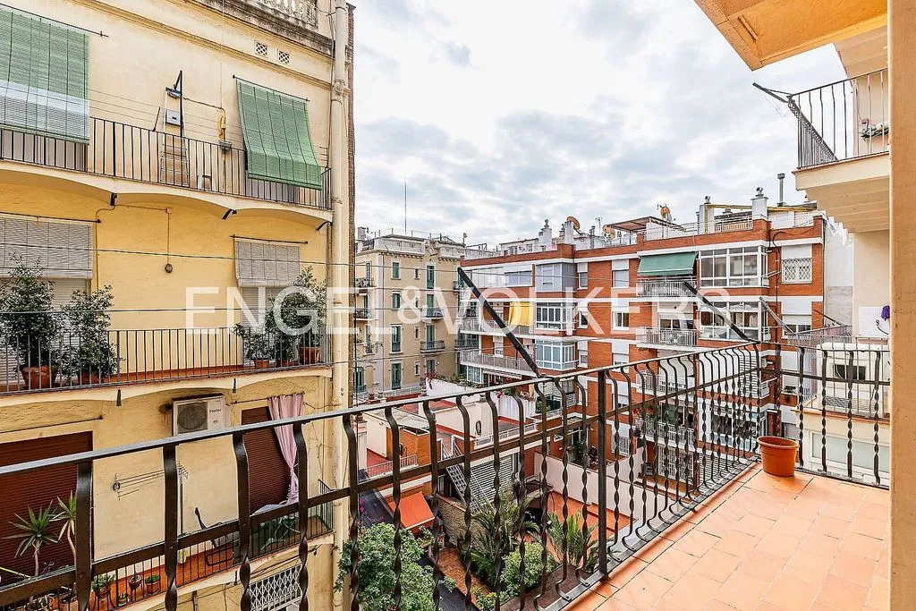 Balcon - Apartment with Terrace in L'Antiga Esquerra de l'Eixample