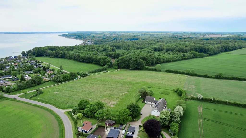 Aerial - Holiday Plot with 5G Coverage in Haderslev