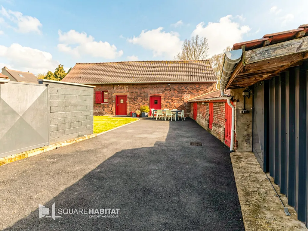 Jardin - Ensemble Immobilier Fermette avec Gîte à Andres