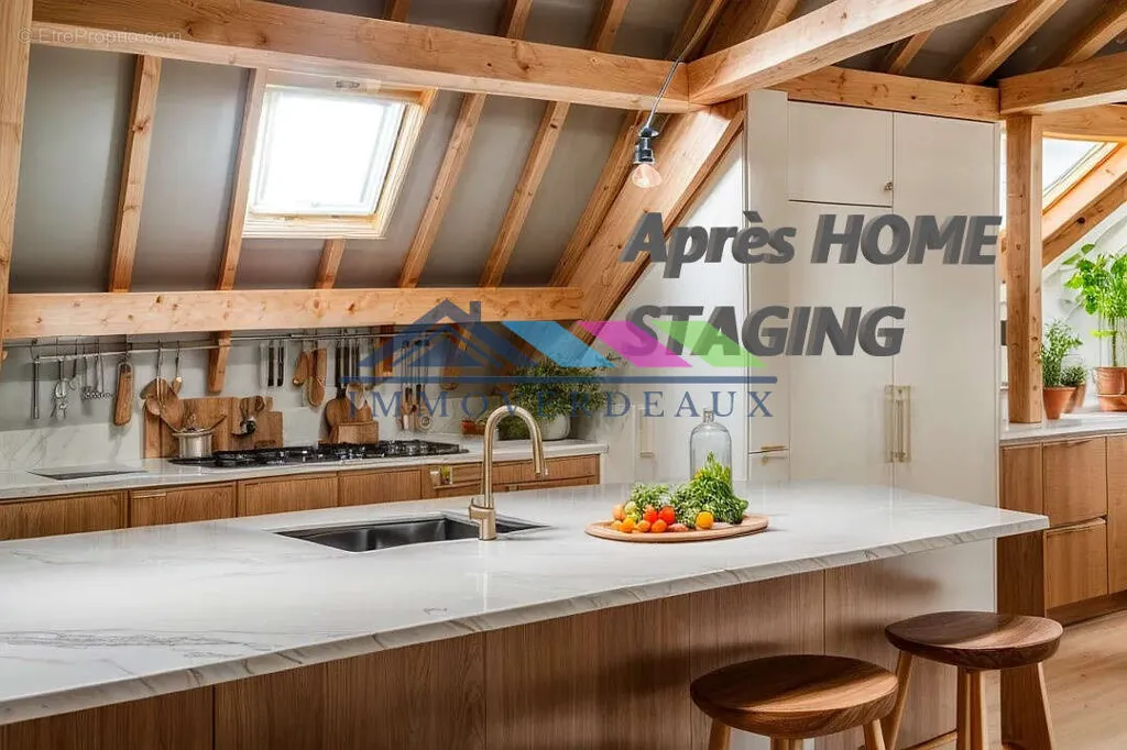 Cuisine - Immeuble Rénové avec Jardin et Garages à Xonrupt