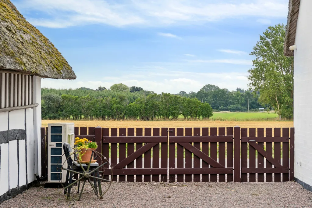 Aed - Historic Timber Frame House with Private Forest near Bogense