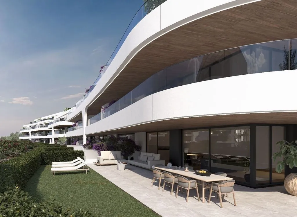 Piscine - Luxury Apartment with Pool in Estepona