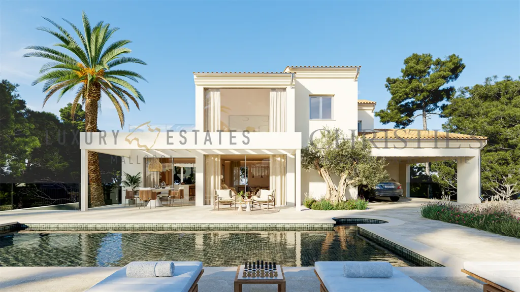 Bassein - Renovated Villa with Sea Views in Nova Santa Ponsa
