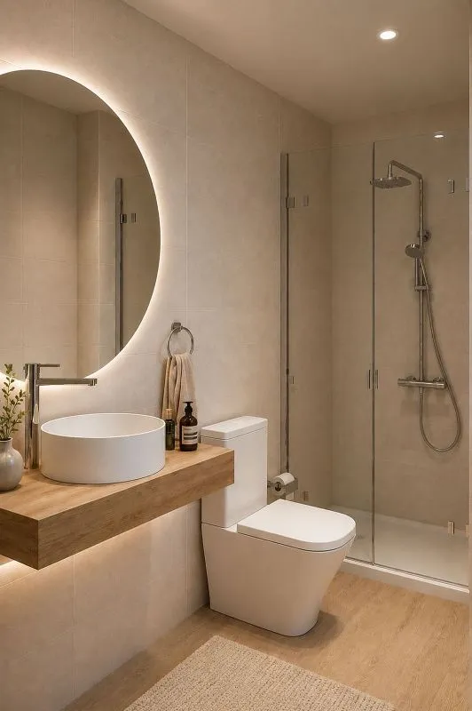 Bathrooms - New Flat with Lift in Toledo
