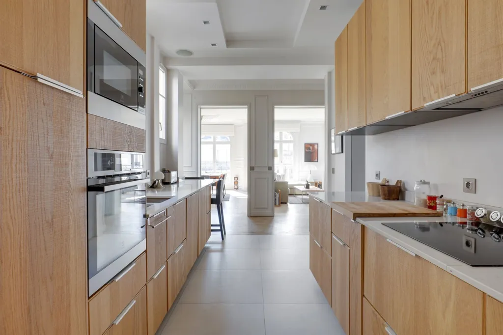 Cucina - Luxury Flat with Southern Views in Paris 16th