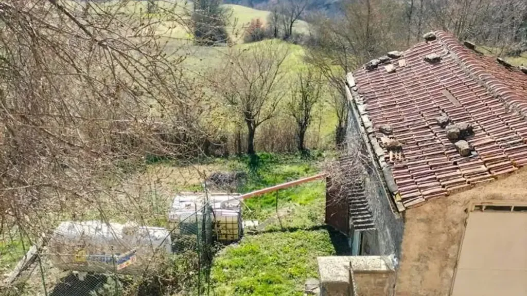 Vue aérienne - Two-Unit Apartment with Private Resede in Firenzuola