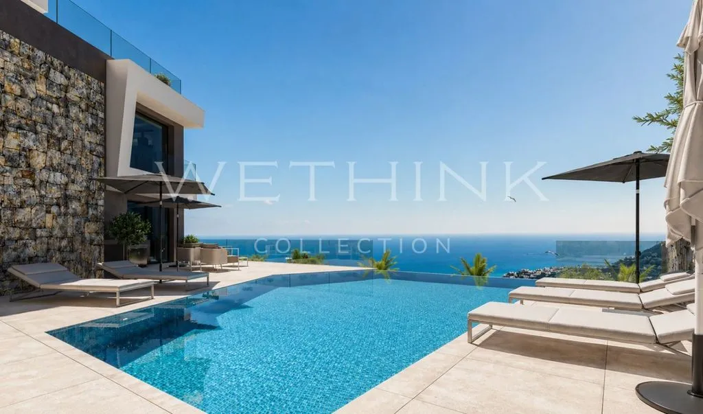 Piscine - Luxury Villa with Sea View in Calpe