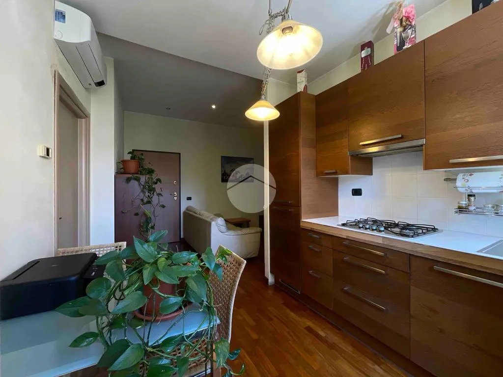 Köök - Rustic Flat with Balcony in Asti