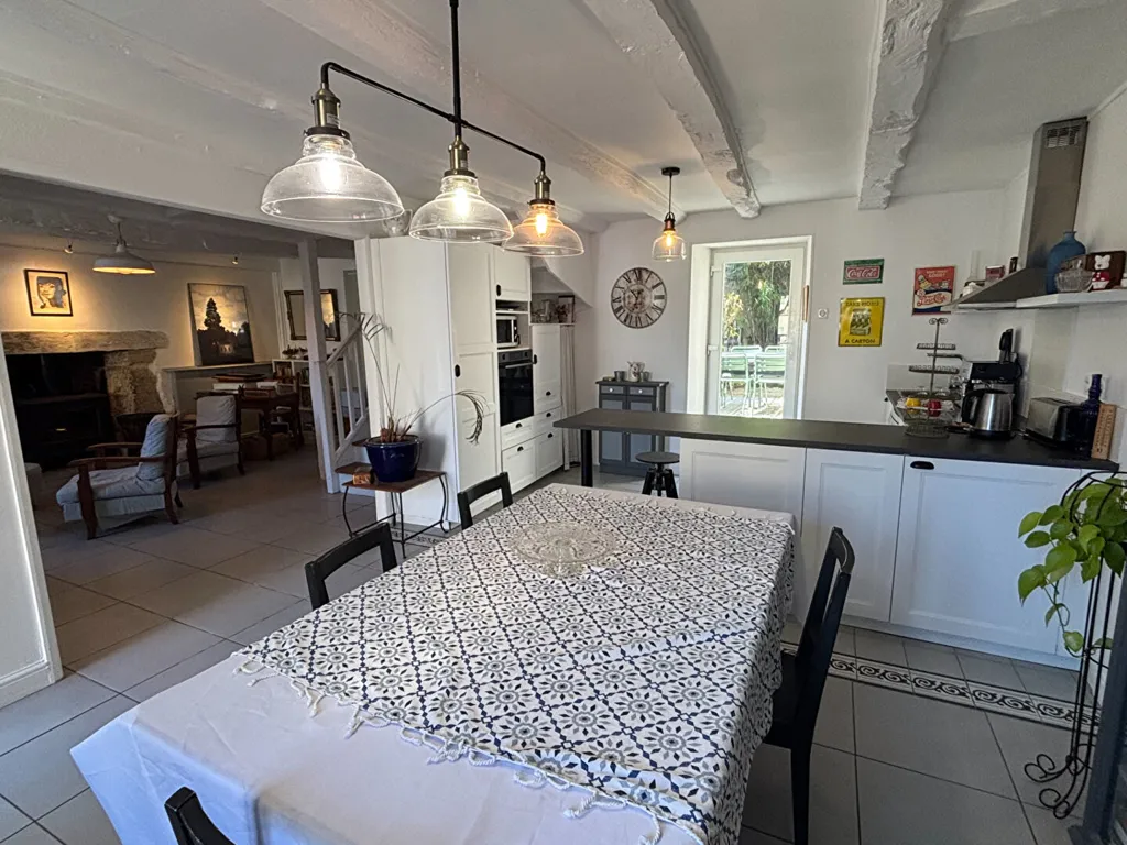 Salle à manger - Maison de Caractère avec Jardin à Josselin