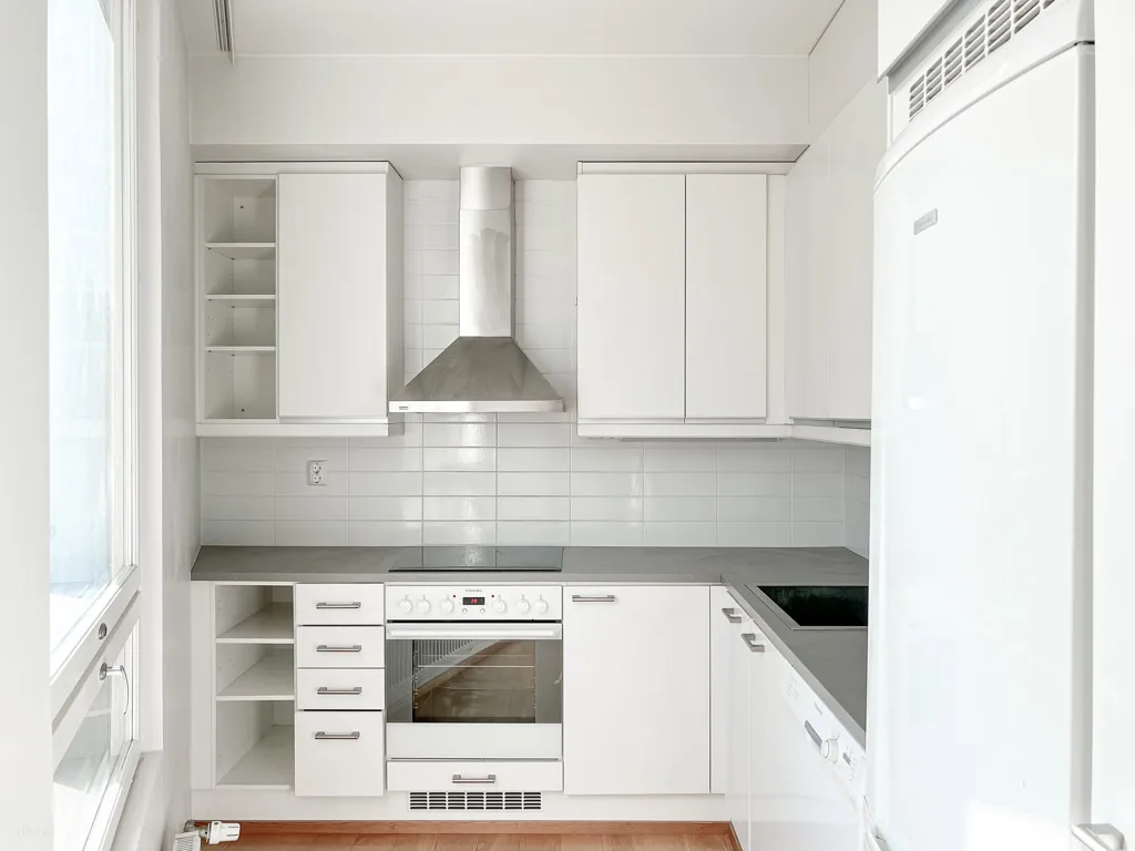 Köök - Modern Flat with Balcony in Matinkylä, Espoo