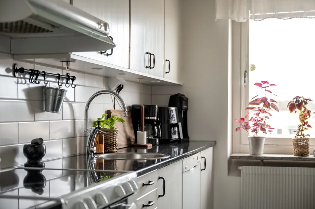 Cucina - Apartment with Large Balcony in Skövde