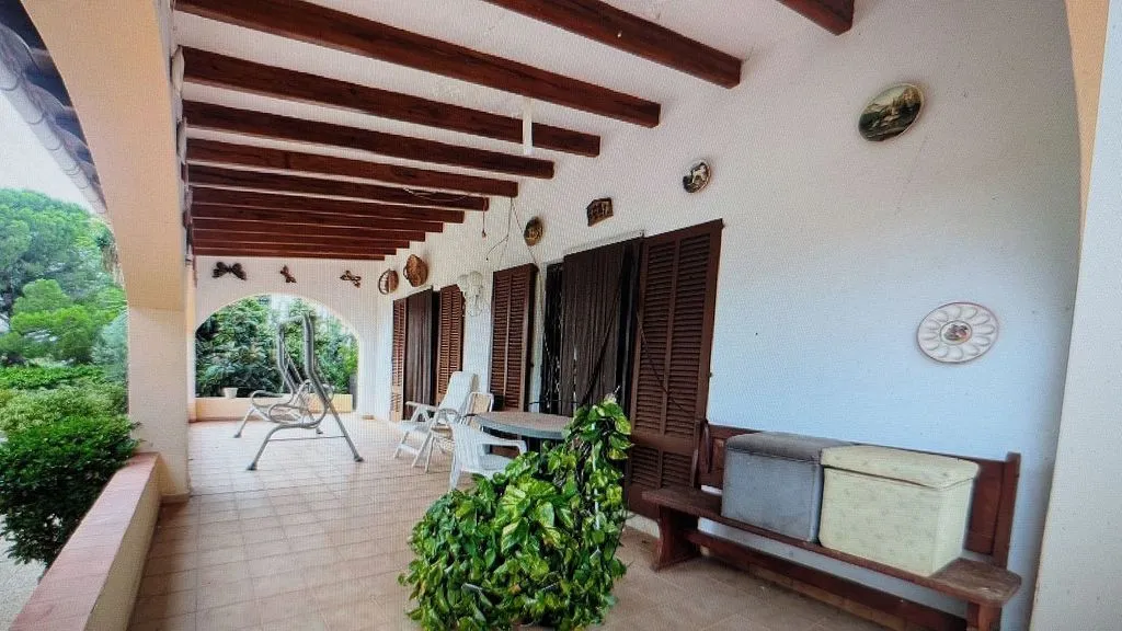 Terrass - Rustic House with Pool in Reis Catòlics