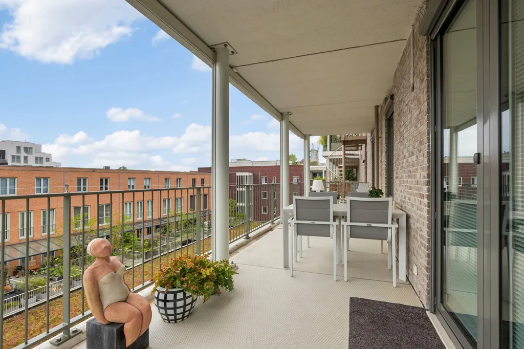 Balcon - Luxury Apartment with Balcony in Arnhem