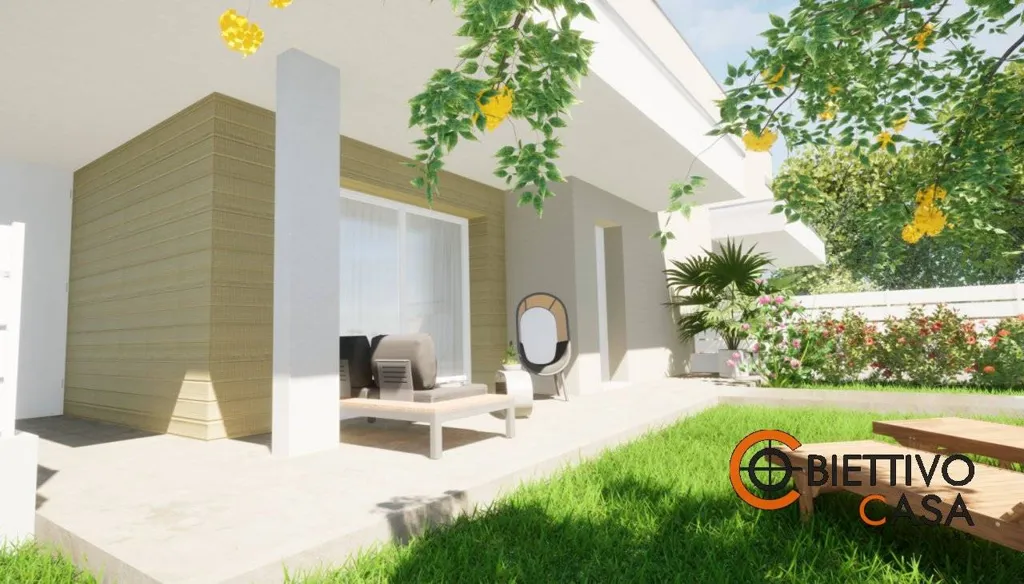 Modern Villa with Private Garden in Massanzago