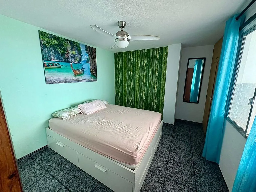 Bedrooms - Seafront Apartment with Terrace in El Pris