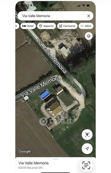 Õhuvaade - Rustic Brick Villa with Pool in Recanati