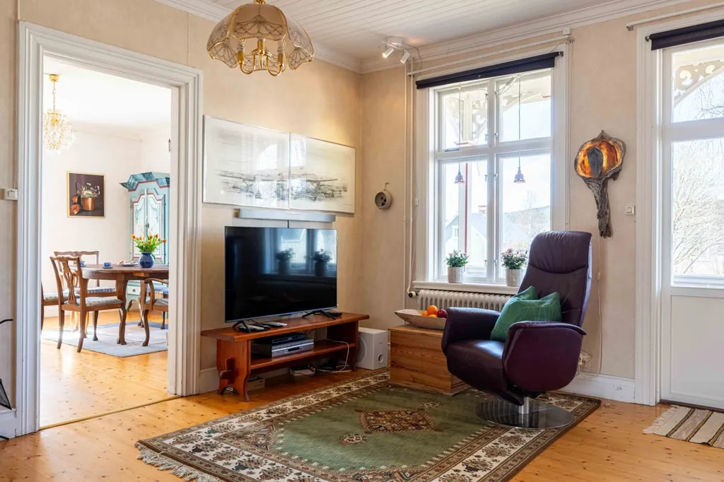 Soggiorno - Charming Farmhouse with Workshop in Nyhem