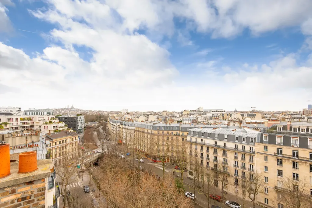 Balcon - Penthouse Art Déco avec Terrasses à Paris 17ème