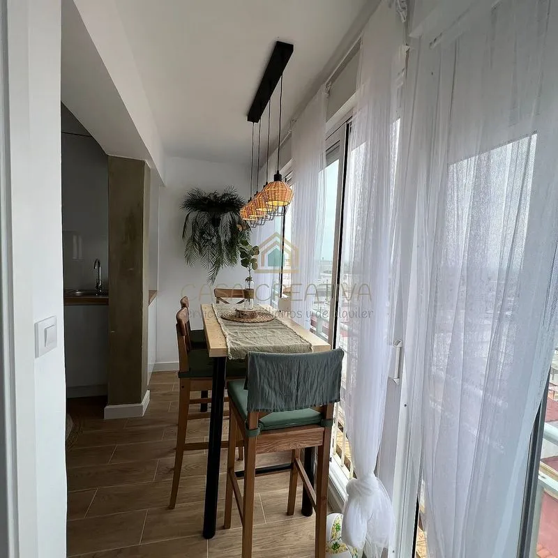 Salle à manger - Loft Studio with Sea Views in Les Palmeretes