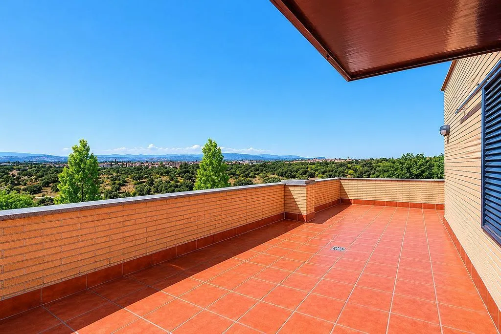Terrass - Pared Chalet with Pool in Las Rozas